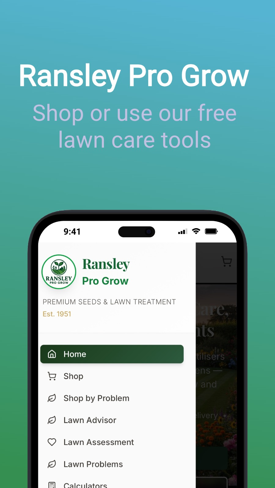 Ransley Pro Grow - Shop or use our free lawn care tools