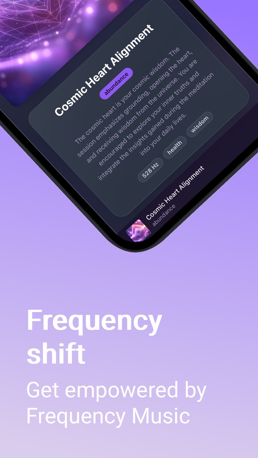 Frequency shift - Get empowered by Frequency Music