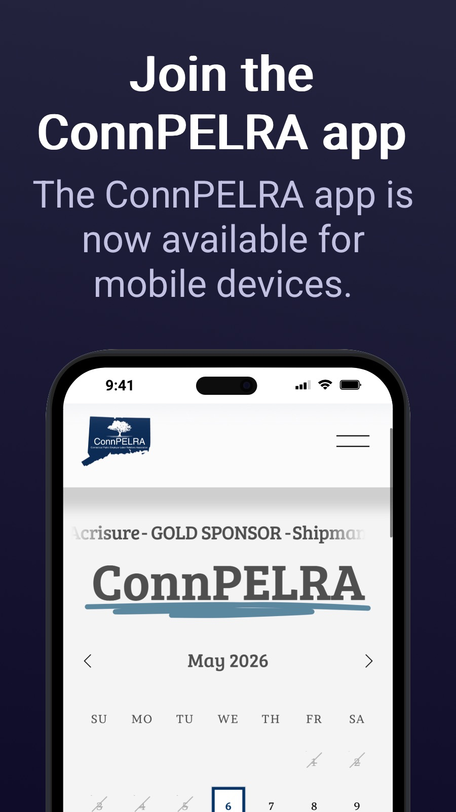 Join the ConnPELRA app - The ConnPELRA app is now available for mobile devices.