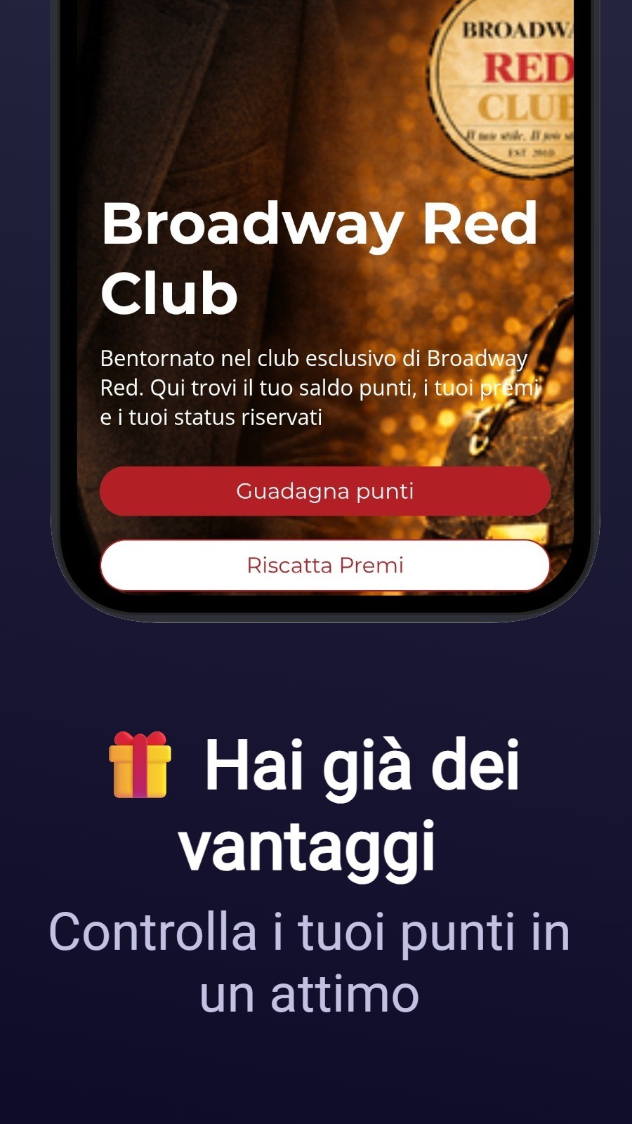 🎁 Hai già dei vantaggi - Controlla i tuoi punti in un attimo