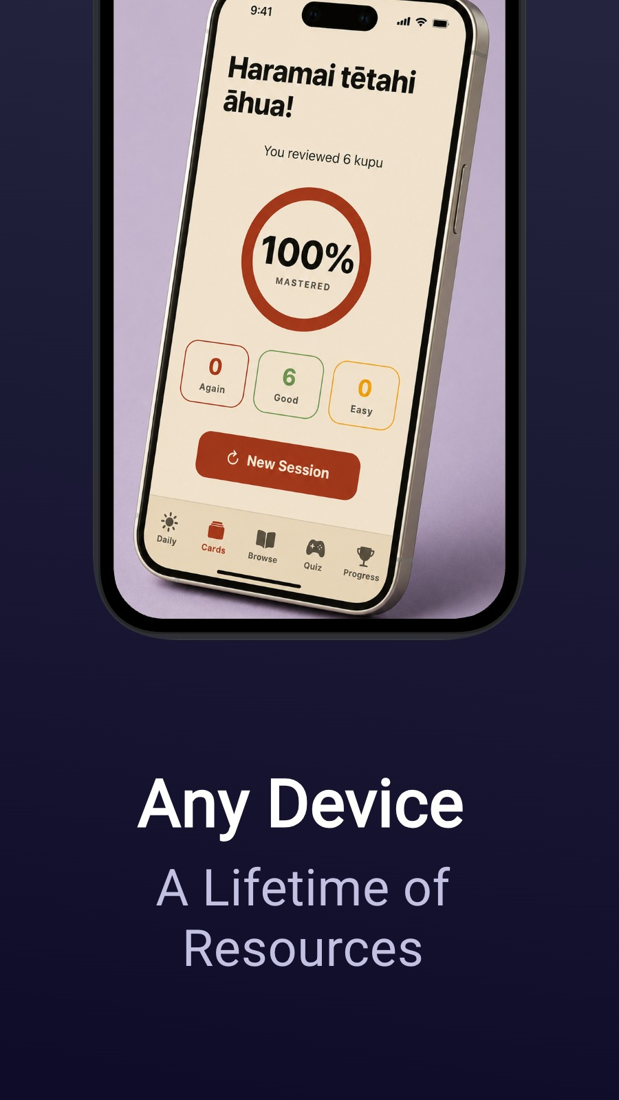 Any Device - A Lifetime of Resources